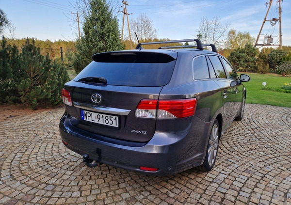 Toyota Avensis cena 41800 przebieg: 236900, rok produkcji 2012 z Płock małe 277